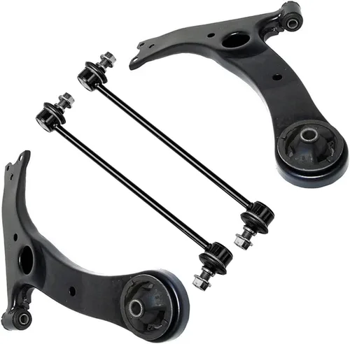 Miniatura 74 de Detroit Axle - Kit de 4 brazos de control delanteros para Ford Mustang 05-10, 2 brazos de control inferiores, 2 puntales 2005 2006 2007 2008 2009