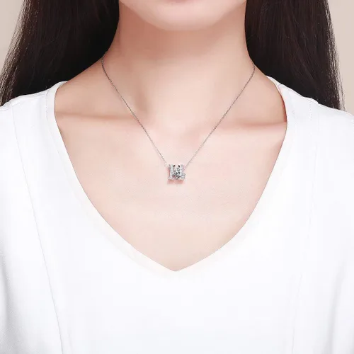 Miniatura 6 de Plata de ley 925 maciza con piedras cúbicas, opciones de regalo completas AZ alfabeto encantador, letras abalorios para pulseras europeas Pandora