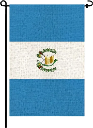 Miniatura 11 de Banderas de jardín de Argentina Bandera argentina pequeña de 12x18 pulgadas de arpillera de doble cara para decoración al aire libre de patio