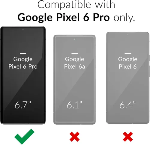 Miniatura 2 de Crave Dual Guard para Google Pixel 6 Pro, funda de doble capa de protección contra golpes para Google Pixel 6 Pro - Aguamarina