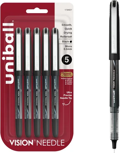 Miniatura 16 de uni-ball Vision Elite - Bolígrafos de punta redonda gruesa (1/32 de pulgada), color violeta, 12