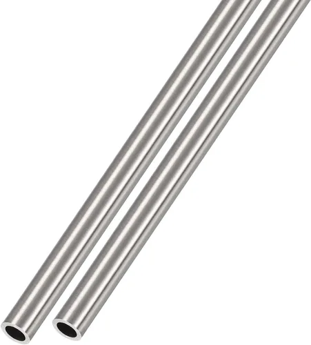 Miniatura 26 de METALLIXITY Tubo de acero inoxidable 304 (0.236 in de diámetro x 0.024 in de pared T x 11.811 in de largo), 2 piezas, tubo recto - para muebles