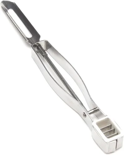 Miniatura 3 de Fox Run Pelador/Rebanador de frijoles, 0.5 x 0.75 x 6.75 pulgadas, metálico