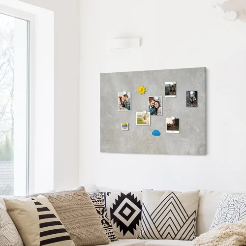 Miniatura 8 de Pizarra de borrado en seco para pared, 24"x18", tablero magnético decorativo, pizarra blanca, tablero de exhibición