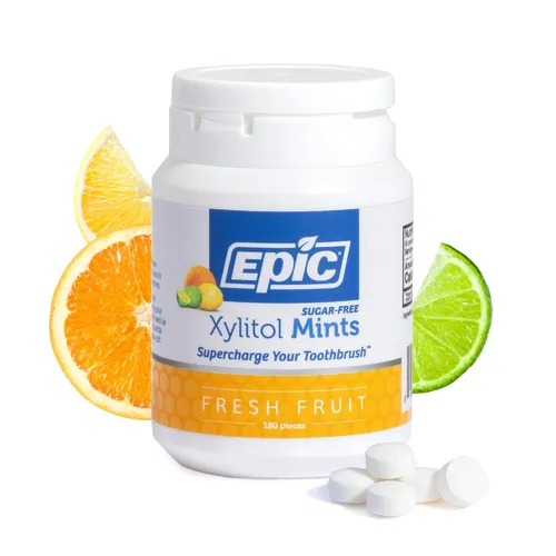 Miniatura 14 de Epic Mentas 100% xilitol, sin aspartamo, sin azúcar, mentas con sabor a canela, 180 piezas (paquete de 2)