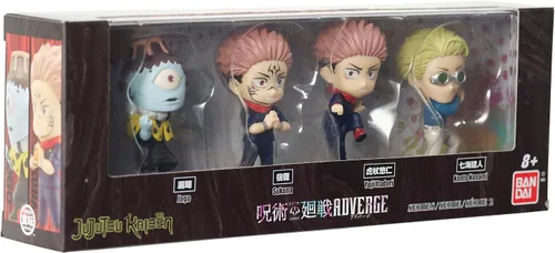 Miniatura 8 de Bandai Namco - Juego de figuras de Jujutsu Kaisen Adverge Box Set C (Yuji Itadori, Kento Nanami, Ryomen Sukuna, Jogo), Juego de figuras de Bandai