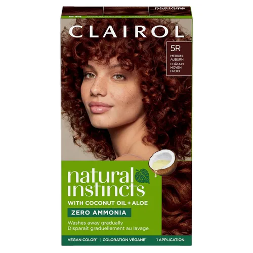 Miniatura 66 de Clairol Natural Instincts - Tinte semipermanente para el cabello, color negro azul 2BB, paquete de 1 unidad 2BB Azul Negro