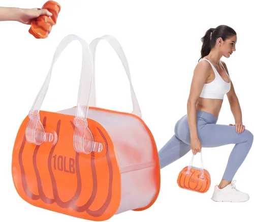 Miniatura 6 de Travel Dumbbells, Water Filled Dumbbells Set, Fitness Exercise Dice 7/10/15/20 lbs, Portable Fitness Equipment, Fun for Strength Training, Core