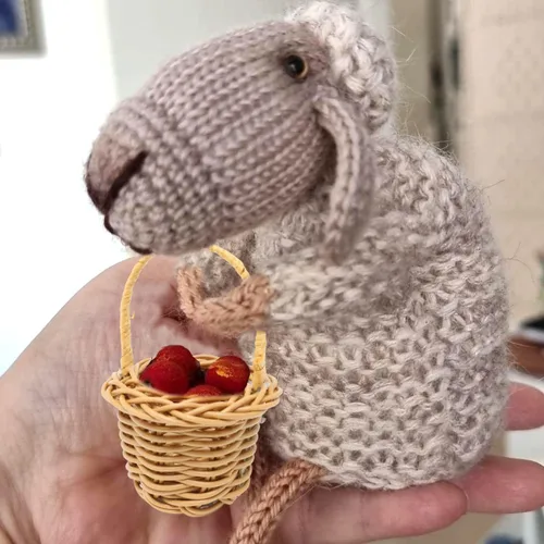 Miniatura 4 de Honbay 6 cestas tejidas en miniatura con asas, cesta pequeña de regalo de caramelos, mini cesta de flores para bodas, fiestas, manualidades
