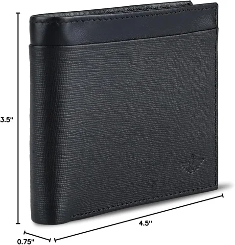 Miniatura 14 de Dockers Mens piel Capacidad extra Slimfold Bifold Wallet
