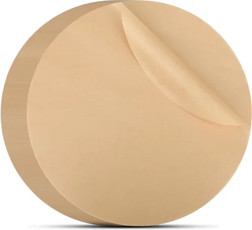Miniatura 21 de Beasea Papel pergamino para freidora de aire de 11 pulgadas, 200 piezas de papel pergamino perforado blanco desechable para freidora de aire y cesta
