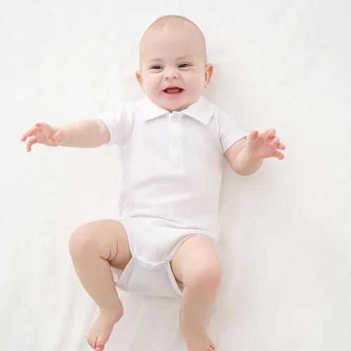 Miniatura 2 de pureborn MamelucoBody de Algodón Súper Suave para Bebés Niños y Niñas de 0-24 Meses