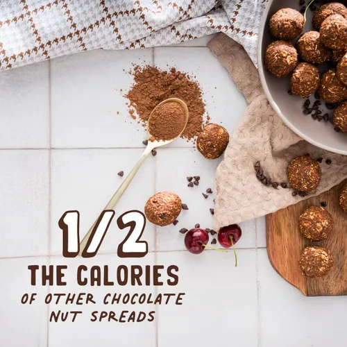 Miniatura 4 de PBfit 30 onzas de mantequilla de maní en polvo sabor a chocolate, mantequilla de maní en polvo de cacao hecha de cacahuetes tostados reales y cacao