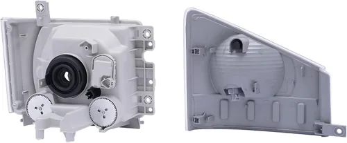 Miniatura 5 de Faro delantero y lámpara de esquina para ISUZU NPR NPR-HD NQR NRR 2008-2020 lado izquierdo del conductor, 1 lámpara de esquina y 1 faro halógeno