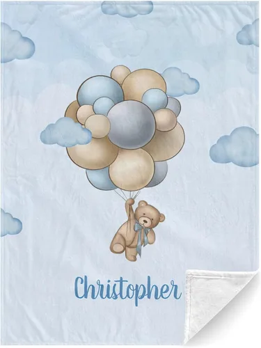 Miniatura 16 de Manta personalizada con nombre, manta para recién nacido, regalos personalizados para mujeres/niños, manta de sublimación para niños, manta