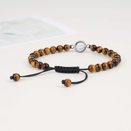 Miniatura 6 de COAI Pulsera de mal de ojo con cuentas de piedra