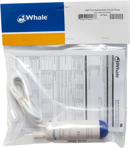Miniatura 2 de Whale GP1652 Bomba sumergible de agua dulce, alto flujo 12V DC, talla única