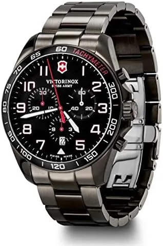 Miniatura 2 de Victorinox FieldForce 241890 - Reloj de pulsera para hombre mecanismo de cuarzo esfera negra