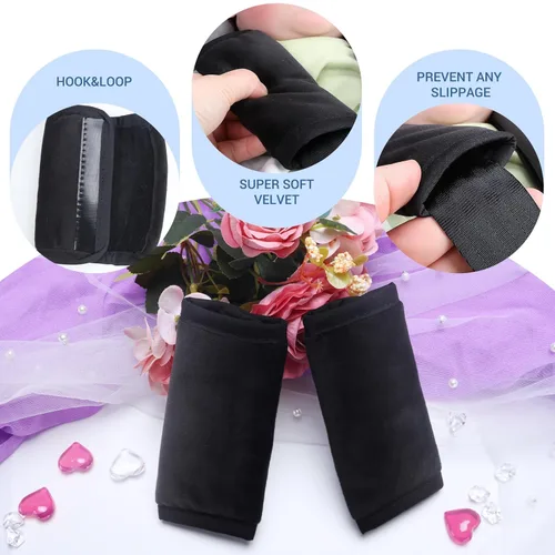 Miniatura 6 de COOLBEBE Nuevo Juego de Soporte para Cuerpo de Bebé y Fundas para Correas para Recién Nacido, Bebé y Niño Pequeño - Almohadillas de Cojín Extra