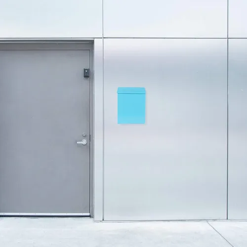 Miniatura 9 de Homoyoyo Buzón de pared de estaño con poste Santas Buzón de San Valentín Cajas de donación para guardar Dinero Buzón pequeño con cerradura Oficina