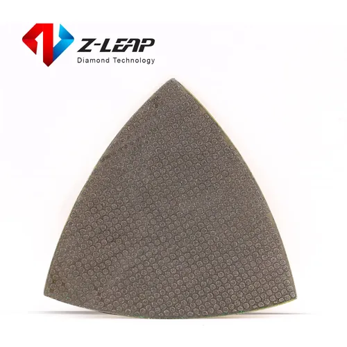 Miniatura 5 de Almohadillas de lijado de diamante triangular para herramientas oscilantes Discos de pulido de hojas de papel de lija 3 "(80 mm) grano 120