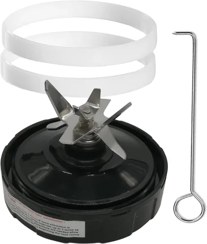 Miniatura 4 de Cuchilla extractora de repuesto con 2 vasos de 24 onzas con tapa, compatible con Ninja Auto-iQ BL482 30 DOB/BL480D 69 DOB/BL 482 BRN 69 DOB/BL 482