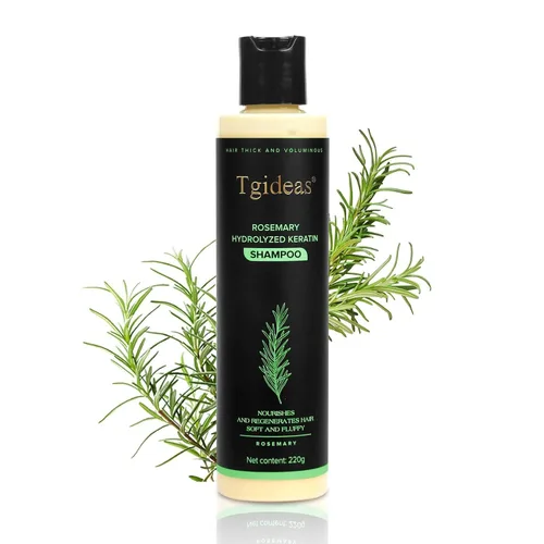Miniatura 7 de Tgideas Champú de romero y biotina - Voluminizador, sin sulfato, para cabello fino, seco y dañado, vegano, seguro para el color, 14.8 fl oz