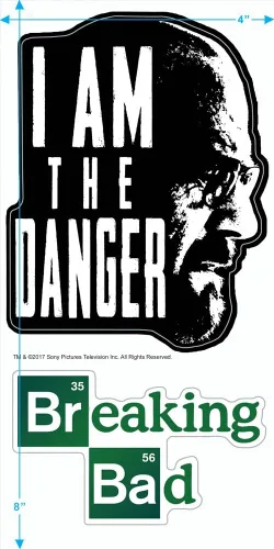 Miniatura 4 de Popfunk Camiseta y pegatinas de Breaking Bad The Danger