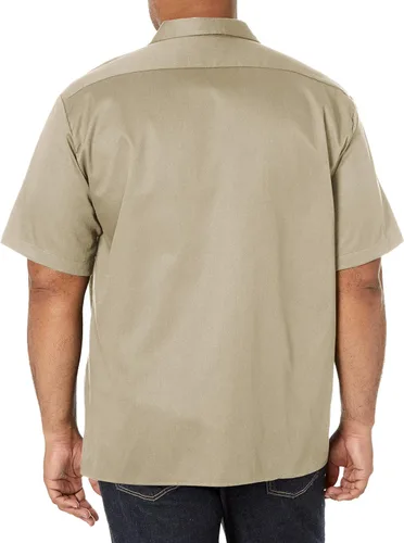 Miniatura 2 de Dickies Camisa de trabajo de sarga flexible de manga corta para hombre