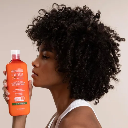 Miniatura 4 de Cantu - Acondicionador de crema hidratante de manteca de karité, para cabello natural, 13.5 onzas