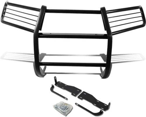 Miniatura 13 de DNA MOTORING GRILL-G-059-BK - Protector de rejilla para parachoques delantero, color negro, compatible con Sequoia 01-07