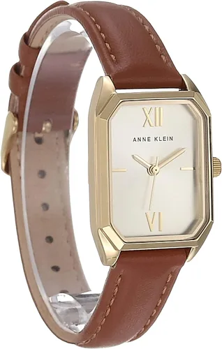 Miniatura 3 de Anne Klein Reloj con correa de cuero para mujer