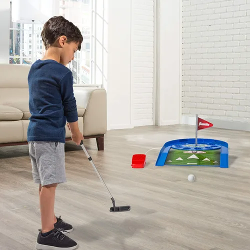 Miniatura 7 de Franklin Sports Juego de golf Spin N Putt
