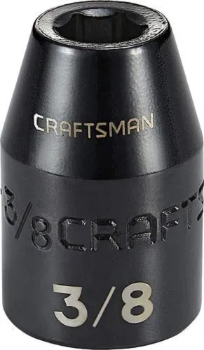 Miniatura 9 de Llave de impacto poco profundo CRAFTSMAN, SAE, accionamiento de 1/2 pulgada, 7/16 pulgadas (CMMT15849)