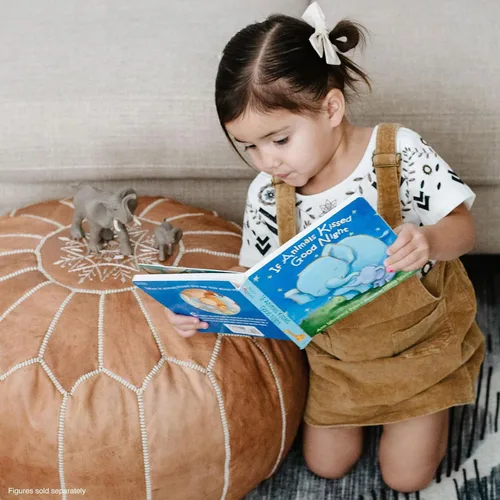 Miniatura 7 de Safari Ltd. Figura de elefante africano, figura detallada de plástico de 6.25 pulgadas, juguete educativo para niños, niñas y niños a partir de 3