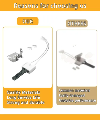 Miniatura 6 de D510184P Encendedor de secadora y conjunto de soporte para secadora específica Alliance Speed Queen, reemplazo para 510184P, 369P3, 56408, 56970