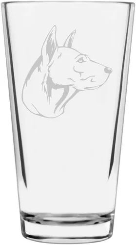 Miniatura 60 de Perro de Presa Canario - Vaso de pinta personalizado con temática de perro grabado multiusos, 16 onzas