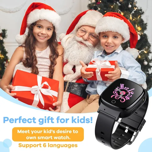 Miniatura 7 de Reloj inteligente para niños con 26 videojuegos, cámara selfie, reproductor de video, podómetro, cronómetro, reloj despertador, linterna, calendario
