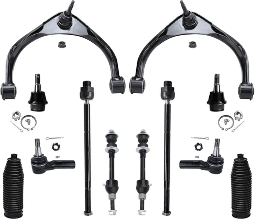 Miniatura 64 de Detroit Axle - Kit de suspensión delantera de 12 piezas para Mercury Grand Marquis Ford Crown Victoria Town Car 2003-2011, 2 brazos de control