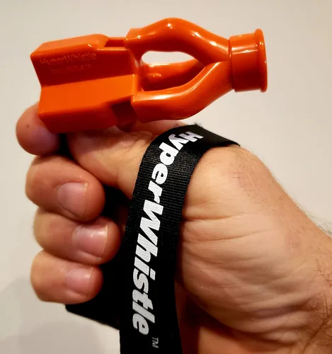 Miniatura 7 de HyperWhistle El silbato más fuerte del mundo original de hasta 142 db de alto alcance, muy largo, para árbitros, entrenadores, instructores