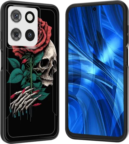 Miniatura 111 de Funda para Moto G 5G 2023, [probada en caídas de grado militar], resistente, resistente, resistente, a prueba de golpes, funda protectora