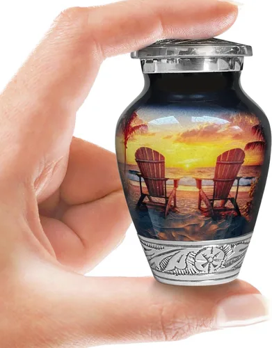 Miniatura 8 de Loving Tribute - Urna de cremación de colibrí para cenizas humanas adultas, gran monumento funerario hecho a mano para recordar a tus seres queridos