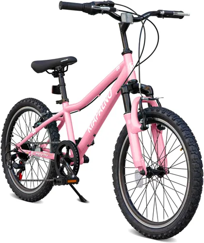 Miniatura 36 de Bicicleta de montaña para niños de 20 pulgadas, bicicleta de montaña para niños y niñas de 8 a 12 años, 7 velocidades para adolescentes, bicicletas