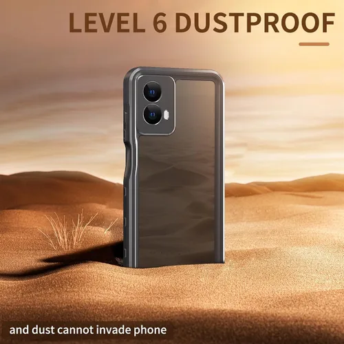 Miniatura 4 de Funda para Motorola Moto G 5G 2024 con protector de pantalla integrado, funda impermeable resistente de cuerpo completo sumergible a prueba de polvo