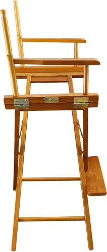 Miniatura 10 de Casual Home silla de director de 18 pulgadas, únicamente armazón, Madera, Honey Oak