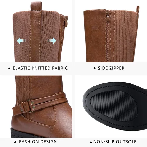 Miniatura 4 de Vepose Botas altas hasta la rodilla de equitación 955 Comfort para mujer