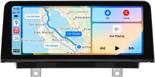 Miniatura 11 de PEMP Pantalla Linux para BMW Serie 3 F30 Sistema NBT CIC, Soporta CarPlay Inalámbrico y Android Auto con una Cámara de Reversa AHD de 720P 2012-2017