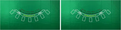 Miniatura 9 de Juego de mesa de ruleta de fieltro – 36 x 72 pulgadas, rectangular, estilo Las Vegas, color verde, para póquer, ideal para juegos de póquer, eventos