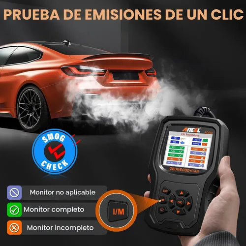Miniatura 7 de ANCEL AD530 - Escáner OBD2 para automóvil, lector de código de diagnóstico con definición de código mejorada y gráficos de estado de la batería