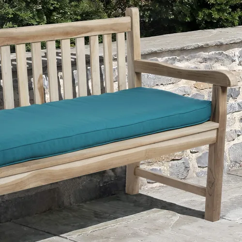 Miniatura 16 de Sorra Home CBENCH - Cojín de banco para interiores y exteriores, 60 pulgadas de ancho x 18 pulgadas de profundidad, color plateado fundido Sunbrella